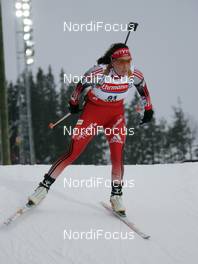 09.02.2008, Oestersund, Sweden (SWE): Selina Gasparin (SUI)  - IBU World Championchip of Biathlon, sprint women - Oestersund (SWE). www.nordicfocus.com. c Hemmersbach/NordicFocus. Every downloaded picture is fee-liable.