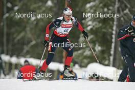 09.02.2008, Oestersund, Sweden (SWE): Sandrine Bailly (FRA) - IBU World Championchip of Biathlon, sprint women - Oestersund (SWE). www.nordicfocus.com. c Furtner/NordicFocus. Every downloaded picture is fee-liable.