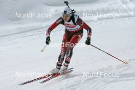 09.02.2008, Oestersund, Sweden (SWE): Zina Kocher (CAN) - IBU World Championchip of Biathlon, sprint women - Oestersund (SWE). www.nordicfocus.com. c Furtner/NordicFocus. Every downloaded picture is fee-liable.