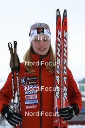 05.02.2008, Oestersund, Sweden (SWE): Megan Tandy (CAN) - IBU World Championchip of Biathlon, training - Oestersund (SWE). www.nordicfocus.com. c Manzoni/NordicFocus. Every downloaded picture is fee-liable.