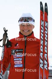 05.02.2008, Oestersund, Sweden (SWE): Sandra Keith (CAN) - IBU World Championchip of Biathlon, training - Oestersund (SWE). www.nordicfocus.com. c Manzoni/NordicFocus. Every downloaded picture is fee-liable.