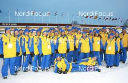 16.02.2008, Oestersund, Sweden (SWE): Volunteer posing - IBU World Championchip of Biathlon, training - Oestersund (SWE). www.nordicfocus.com. c Manzoni/NordicFocus. Every downloaded picture is fee-liable.