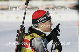 08.02.2008, Oestersund, Sweden (SWE): Magdalena Neuner (GER) - IBU World Championchip of Biathlon, training - Oestersund (SWE). www.nordicfocus.com. c Furtner/NordicFocus. Every downloaded picture is fee-liable.