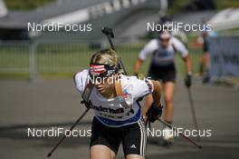 05.07.2008, Duebendorf, Switzerland: Martina Glagow (GER) - Biathlon, 1 Grand Prix of Switzerland - Duebendorf (SUI). www.nordicfocus.com. c Felgenhauer/NordicFocus. Every downloaded picture is fee-liable.