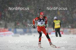 03.12.2008, Oestersund, Sweden (SWE): Tobias Eberhard (AUT), Atomic, Swix - IBU world cup biathlon, individual men, Oestersund (SWE). www.nordicfocus.com. © Manzoni/NordicFocus. Every downloaded picture is fee-liable.