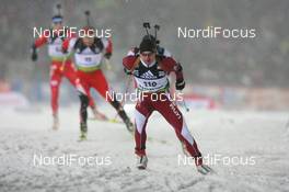 03.12.2008, Oestersund, Sweden (SWE): Kristaps Libietis (LAT), Fischer, Rottefella, Alpina, Swix - IBU world cup biathlon, individual men, Oestersund (SWE). www.nordicfocus.com. © Manzoni/NordicFocus. Every downloaded picture is fee-liable.