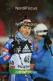 03.12.2008, Oestersund, Sweden (SWE): Maxim Tchoudov (RUS), Madshus, Rottefella, adidas - IBU world cup biathlon, individual men, Oestersund (SWE). www.nordicfocus.com. © Manzoni/NordicFocus. Every downloaded picture is fee-liable.