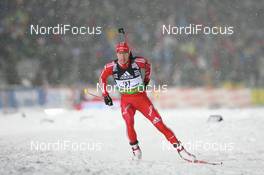 03.12.2008, Oestersund, Sweden (SWE): Thomas Frei (SUI), Atomic, Leki, adidas - IBU world cup biathlon, individual men, Oestersund (SWE). www.nordicfocus.com. © Manzoni/NordicFocus. Every downloaded picture is fee-liable.