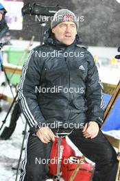 03.12.2008, Oestersund, Sweden (SWE): Klaus Siebert (GER), shooting coach team Belarus - IBU world cup biathlon, individual men, Oestersund (SWE). www.nordicfocus.com. © Manzoni/NordicFocus. Every downloaded picture is fee-liable.