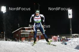 04.12.2008, Oestersund, Sweden (SWE): Katja Haller (ITA), Fischer, Rottefella, Leki - IBU world cup biathlon, individual women, Oestersund (SWE). www.nordicfocus.com. © Manzoni/NordicFocus. Every downloaded picture is fee-liable.