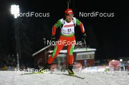 04.12.2008, Oestersund, Sweden (SWE): Olga Nazarova (BLR), Fischer, Rottefella - IBU world cup biathlon, individual women, Oestersund (SWE). www.nordicfocus.com. © Manzoni/NordicFocus. Every downloaded picture is fee-liable.