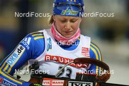 04.12.2008, Oestersund, Sweden (SWE): Helena Jonsson (SWE), Fischer, Rottefella, Leki, adidas - IBU world cup biathlon, individual women, Oestersund (SWE). www.nordicfocus.com. © Manzoni/NordicFocus. Every downloaded picture is fee-liable.