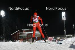 04.12.2008, Oestersund, Sweden (SWE): Magdalena Gwizdon (POL), Fischer, Salomon, Swix - IBU world cup biathlon, individual women, Oestersund (SWE). www.nordicfocus.com. © Manzoni/NordicFocus. Every downloaded picture is fee-liable.