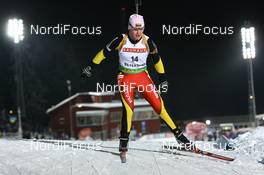 04.12.2008, Oestersund, Sweden (SWE): Diana Rasimoviciute (LTU), Madshus, Rottefella - IBU world cup biathlon, individual women, Oestersund (SWE). www.nordicfocus.com. © Manzoni/NordicFocus. Every downloaded picture is fee-liable.