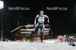 04.12.2008, Oestersund, Sweden (SWE): Katja Haller (ITA), Fischer, Rottefella, Leki - IBU world cup biathlon, individual women, Oestersund (SWE). www.nordicfocus.com. © Manzoni/NordicFocus. Every downloaded picture is fee-liable.
