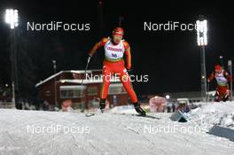 04.12.2008, Oestersund, Sweden (SWE): Yingchao Kong (CHN), Fischer, Salomon, Swix, adidas - IBU world cup biathlon, individual women, Oestersund (SWE). www.nordicfocus.com. © Manzoni/NordicFocus. Every downloaded picture is fee-liable.