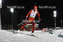 04.12.2008, Oestersund, Sweden (SWE): Kari Henneseid Eie (NOR), Rossignol, Rottefella, Swix, Odlo - IBU world cup biathlon, individual women, Oestersund (SWE). www.nordicfocus.com. © Manzoni/NordicFocus. Every downloaded picture is fee-liable.