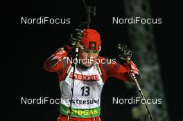 04.12.2008, Oestersund, Sweden (SWE): Sandra Keith (CAN), Madshus, Rottefella - IBU world cup biathlon, individual women, Oestersund (SWE). www.nordicfocus.com. © Manzoni/NordicFocus. Every downloaded picture is fee-liable.