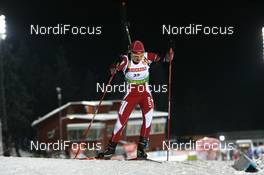 04.12.2008, Oestersund, Sweden (SWE): Gerda Krumina (LAT), Atomic, Salomon, Swix - IBU world cup biathlon, individual women, Oestersund (SWE). www.nordicfocus.com. © Manzoni/NordicFocus. Every downloaded picture is fee-liable.