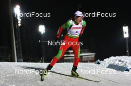 04.12.2008, Oestersund, Sweden (SWE): Darya Domracheva (BLR), Fischer, Rottefella, Swix - IBU world cup biathlon, individual women, Oestersund (SWE). www.nordicfocus.com. © Manzoni/NordicFocus. Every downloaded picture is fee-liable.