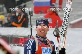 07.12.2008, Oestersund, Sweden (SWE): Jay Hakkinen (USA), Rossignol, Rottefella, Swix, adidas - IBU world cup biathlon, pursuit men, Oestersund (SWE). www.nordicfocus.com. © Manzoni/NordicFocus. Every downloaded picture is fee-liable.