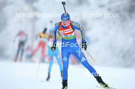 07.12.2008, Oestersund, Sweden (SWE): Helena Jonsson (SWE), Fischer, Rottefella, Leki, adidas - IBU world cup biathlon, pursuit women, Oestersund (SWE). www.nordicfocus.com. © Manzoni/NordicFocus. Every downloaded picture is fee-liable.