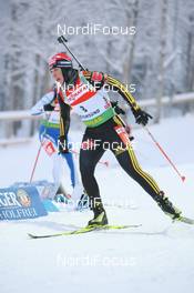 07.12.2008, Oestersund, Sweden (SWE): Magdalena Neuner (GER), Fischer, Rottefella, Exel, adidas - IBU world cup biathlon, pursuit women, Oestersund (SWE). www.nordicfocus.com. © Manzoni/NordicFocus. Every downloaded picture is fee-liable.