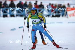 06.12.2008, Oestersund, Sweden (SWE): Serguei Sednev (UKR), Madshus, Rottefella, Alpina, Swix - IBU world cup biathlon, sprint men, Oestersund (SWE). www.nordicfocus.com. © Manzoni/NordicFocus. Every downloaded picture is fee-liable.
