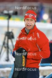 06.12.2008, Oestersund, Sweden (SWE): Halvard Hanevold (NOR), Madshus, Rottefella, Swix, Odlo - IBU world cup biathlon, sprint men, Oestersund (SWE). www.nordicfocus.com. © Manzoni/NordicFocus. Every downloaded picture is fee-liable.