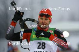 06.12.2008, Oestersund, Sweden (SWE): Matthias Simmen (SUI), Rossignol, Rottefella, Exel, adidas - IBU world cup biathlon, sprint men, Oestersund (SWE). www.nordicfocus.com. © Manzoni/NordicFocus. Every downloaded picture is fee-liable.
