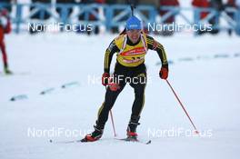 06.12.2008, Oestersund, Sweden (SWE): Michael Greis (GER), Madshus, Rottefella, Exel, adidas - IBU world cup biathlon, sprint men, Oestersund (SWE). www.nordicfocus.com. © Manzoni/NordicFocus. Every downloaded picture is fee-liable.