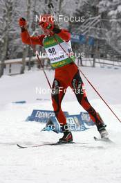 06.12.2008, Oestersund, Sweden (SWE): Ronny Hafsaas (NOR), Madshus, Rottefella, Odlo - IBU world cup biathlon, sprint men, Oestersund (SWE). www.nordicfocus.com. © Manzoni/NordicFocus. Every downloaded picture is fee-liable.