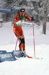 06.12.2008, Oestersund, Sweden (SWE): Tobias Eberhard (AUT), Atomic, Swix - IBU world cup biathlon, sprint men, Oestersund (SWE). www.nordicfocus.com. © Manzoni/NordicFocus. Every downloaded picture is fee-liable.