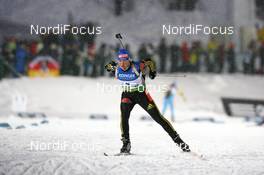 06.12.2008, Oestersund, Sweden (SWE): Martina Beck (GER), Rossignol, Rottefella, Madshus, Swix, adidas, Toko - IBU world cup biathlon, sprint women, Oestersund (SWE). www.nordicfocus.com. © Manzoni/NordicFocus. Every downloaded picture is fee-liable.