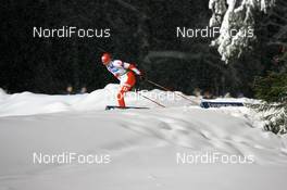 06.12.2008, Oestersund, Sweden (SWE): Sirli Hanni (EST), Madshus, Rottefella, Exel - IBU world cup biathlon, sprint women, Oestersund (SWE). www.nordicfocus.com. © Manzoni/NordicFocus. Every downloaded picture is fee-liable.