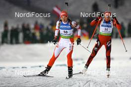 06.12.2008, Oestersund, Sweden (SWE): Eveli Saue (EST), Madshus, Rottefella - IBU world cup biathlon, sprint women, Oestersund (SWE). www.nordicfocus.com. © Manzoni/NordicFocus. Every downloaded picture is fee-liable.