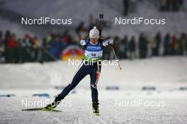 06.12.2008, Oestersund, Sweden (SWE): Roberta Fiandino (ITA), Fischer, Rottefella, Leki - IBU world cup biathlon, sprint women, Oestersund (SWE). www.nordicfocus.com. © Manzoni/NordicFocus. Every downloaded picture is fee-liable.