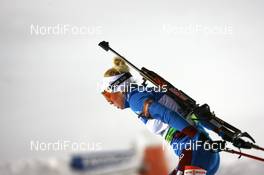 06.12.2008, Oestersund, Sweden (SWE): Marie Dorin (FRA), Rossignol, Rottefella, Exel, Odlo - IBU world cup biathlon, sprint women, Oestersund (SWE). www.nordicfocus.com. © Manzoni/NordicFocus. Every downloaded picture is fee-liable.