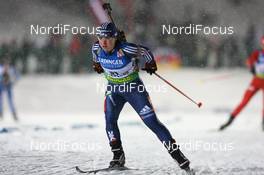 06.12.2008, Oestersund, Sweden (SWE): Laura Spector (USA), Madshus, Rottefella, Exel, adidas - IBU world cup biathlon, sprint women, Oestersund (SWE). www.nordicfocus.com. © Manzoni/NordicFocus. Every downloaded picture is fee-liable.