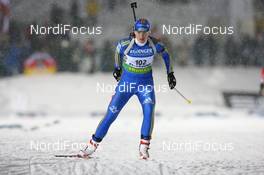 06.12.2008, Oestersund, Sweden (SWE): Jenny Jonsson (SWE), Atomic, Leki, adidas - IBU world cup biathlon, sprint women, Oestersund (SWE). www.nordicfocus.com. © Manzoni/NordicFocus. Every downloaded picture is fee-liable.