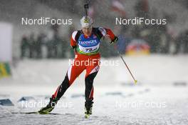 06.12.2008, Oestersund, Sweden (SWE): Iris Waldhuber (AUT), Fischer, Rottefella, Leki - IBU world cup biathlon, sprint women, Oestersund (SWE). www.nordicfocus.com. © Manzoni/NordicFocus. Every downloaded picture is fee-liable.