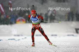 06.12.2008, Oestersund, Sweden (SWE): Elise Ringen (NOR), Fischer, Rottefella, Odlo - IBU world cup biathlon, sprint women, Oestersund (SWE). www.nordicfocus.com. © Manzoni/NordicFocus. Every downloaded picture is fee-liable.