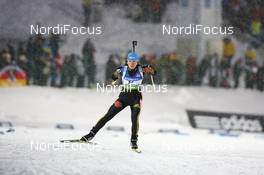06.12.2008, Oestersund, Sweden (SWE): Kathrin Hitzer (GER), Fischer, Rottefella, Madshus, Leki, adidas - IBU world cup biathlon, sprint women, Oestersund (SWE). www.nordicfocus.com. © Manzoni/NordicFocus. Every downloaded picture is fee-liable.