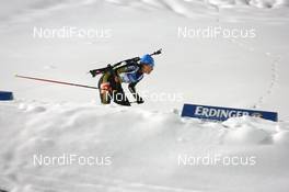 06.12.2008, Oestersund, Sweden (SWE): Kathrin Hitzer (GER), Fischer, Rottefella, Madshus, Leki, adidas - IBU world cup biathlon, sprint women, Oestersund (SWE). www.nordicfocus.com. © Manzoni/NordicFocus. Every downloaded picture is fee-liable.
