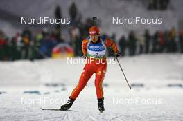 06.12.2008, Oestersund, Sweden (SWE): Xue Dong (CHN), Fischer, Salomon, adidas - IBU world cup biathlon, sprint women, Oestersund (SWE). www.nordicfocus.com. © Manzoni/NordicFocus. Every downloaded picture is fee-liable.