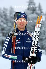 02.12.2008, Oestersund, Sweden (SWE): Jay Hakkinen (USA), Rossignol, Rottefella, Swix, adidas - IBU world cup biathlon, training, Oestersund (SWE). www.nordicfocus.com. © Manzoni/NordicFocus. Every downloaded picture is fee-liable.