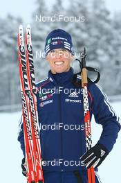 02.12.2008, Oestersund, Sweden (SWE): Lanny Barnes (USA), Atomic, Exel, adidas - IBU world cup biathlon, training, Oestersund (SWE). www.nordicfocus.com. © Manzoni/NordicFocus. Every downloaded picture is fee-liable.