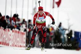 13.12.2008, Hochfilzen, Austria (AUT): Tora Berger (NOR), Fischer, Rottefella, Odlo - IBU world cup biathlon, pursuit women, Hochfilzen (AUT). www.nordicfocus.com. © Furtner/NordicFocus. Every downloaded picture is fee-liable.