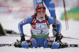 13.12.2008, Hochfilzen, Austria (AUT): Sleptsova - IBU world cup biathlon, pursuit women, Hochfilzen (AUT). www.nordicfocus.com. © Furtner/NordicFocus. Every downloaded picture is fee-liable.
