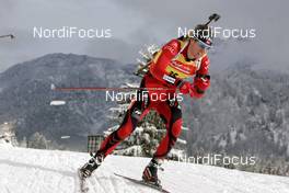 12.12.2008, Hochfilzen, Austria (AUT): Emil Hegle Svendsen (NOR), Madshus, Rottefella, Swix, Odlo - IBU world cup biathlon, sprint men, Hochfilzen (AUT). www.nordicfocus.com. © Furtner/NordicFocus. Every downloaded picture is fee-liable.